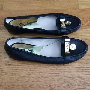 Michael Kors Hamilton quilted flats